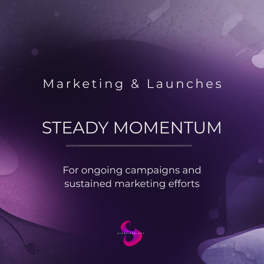 Steady Momentum – Marketing & Launches • Momentum • Electronic