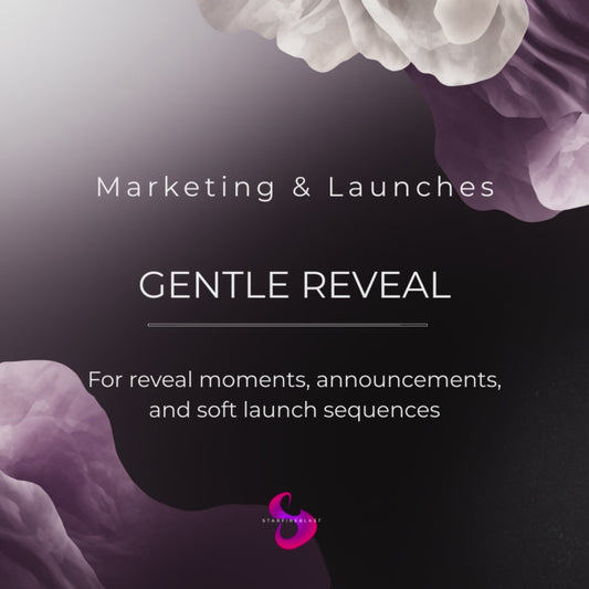 Gentle Reveal – Marketing & Launches • Reveal • Cinematic